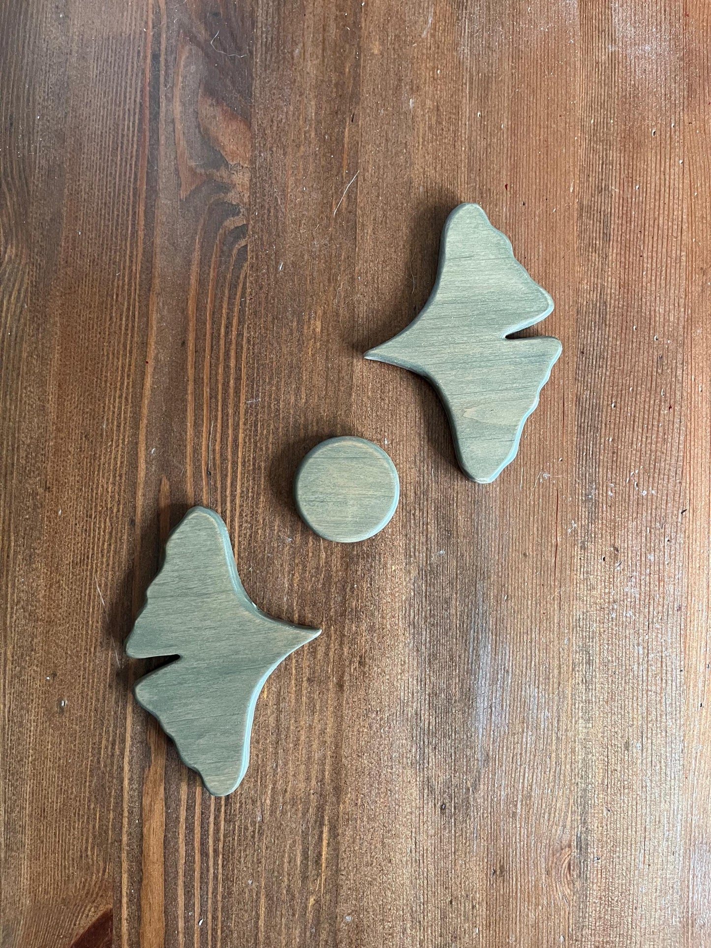 Ginkgo Wooden Leaf Garland