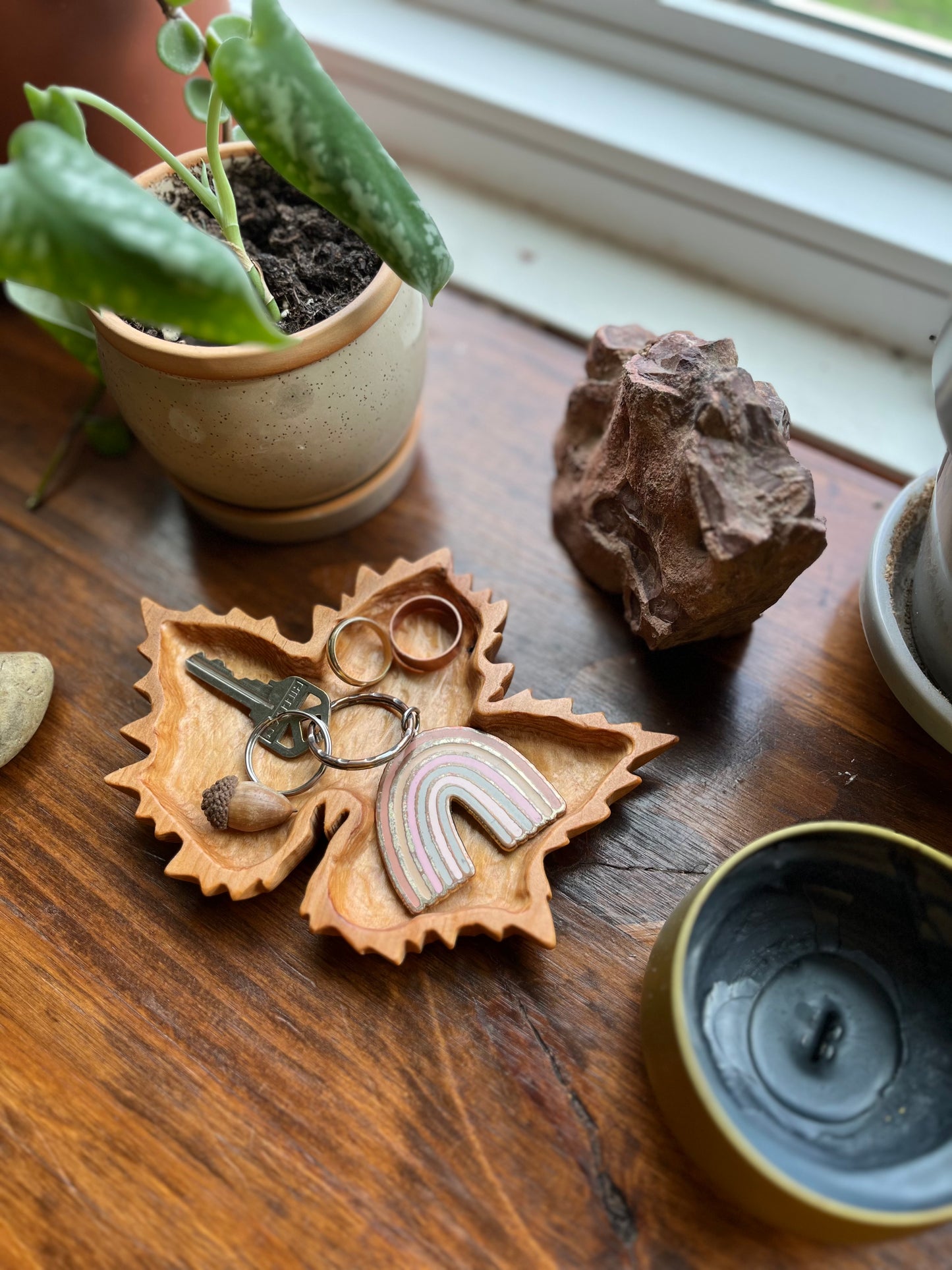Sycamore Leaf Catchall Tray