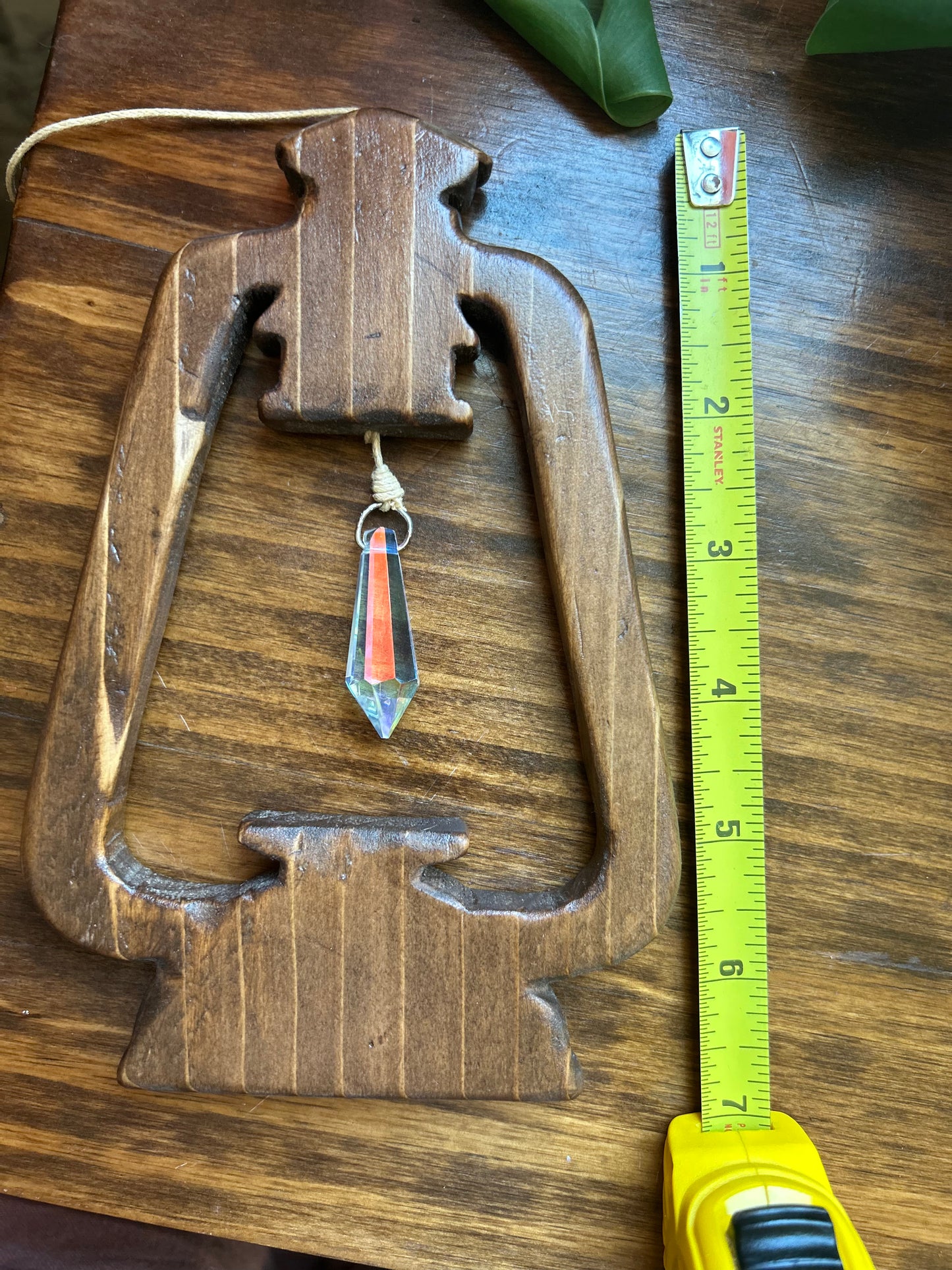 Wooden Lantern Sun Catcher